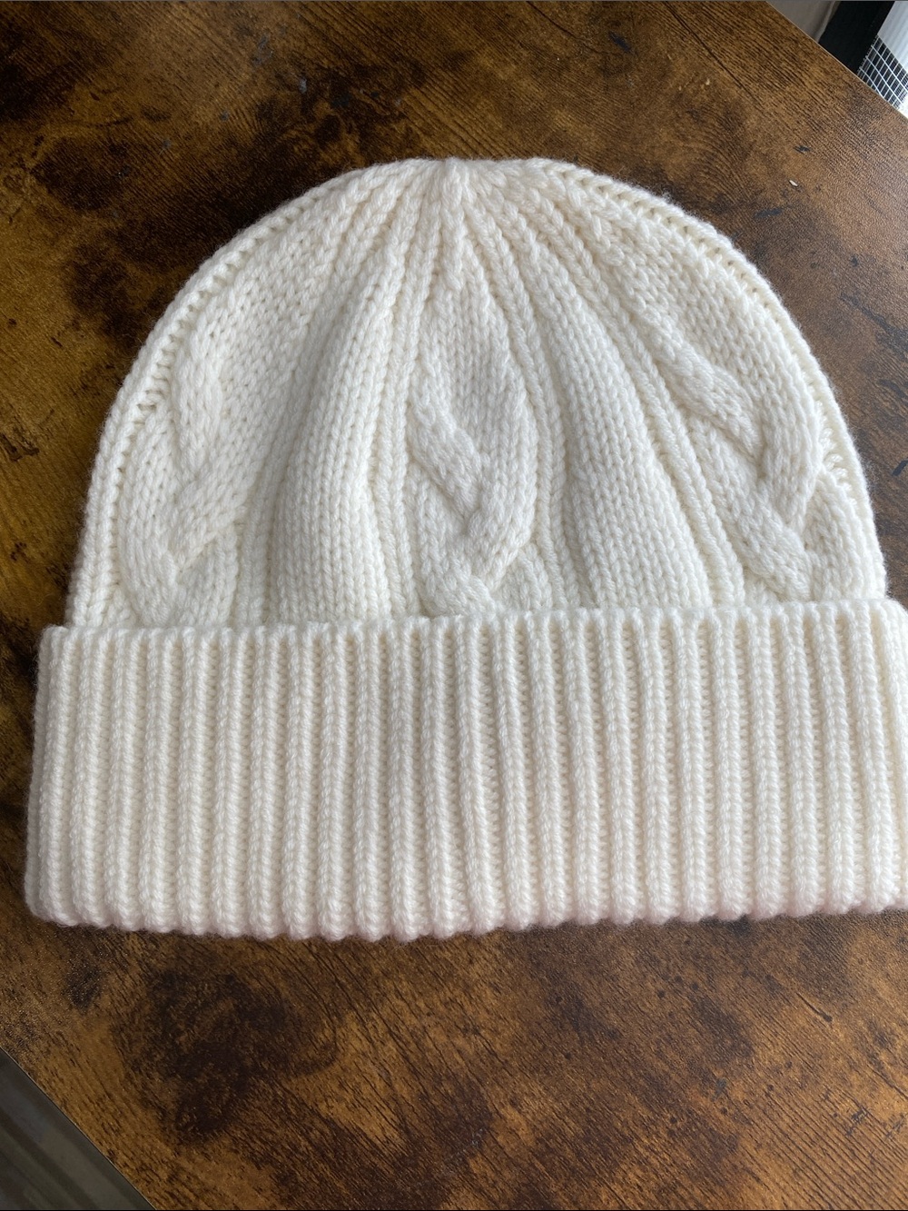 NWT MADEWELL Chunky Cable Stitch Beanie - Picture 4 of 7